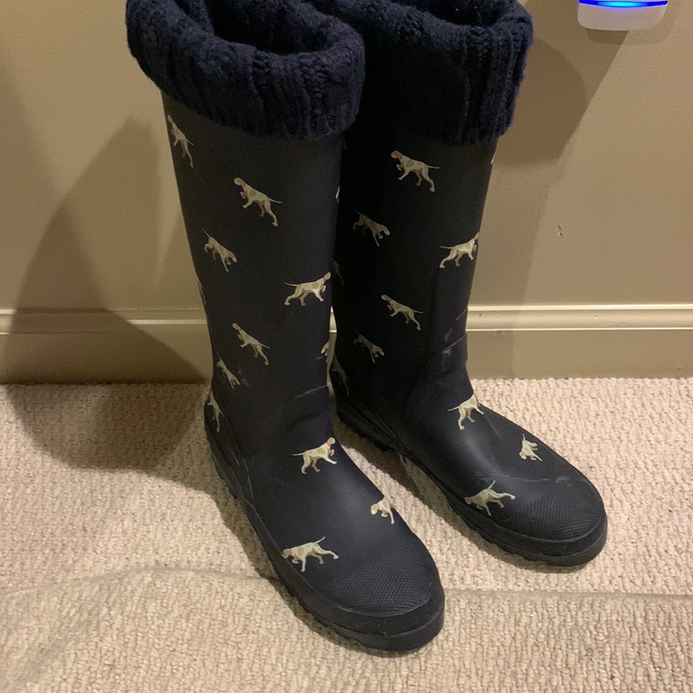 J Crew rain boots